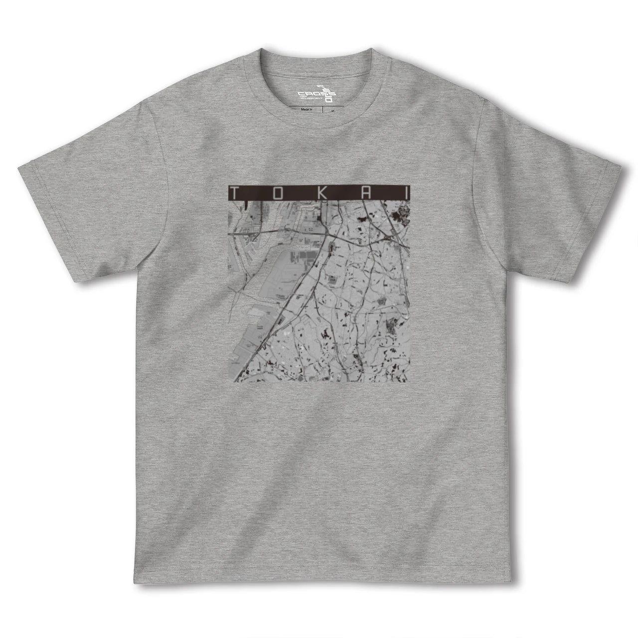 【東海（愛知県）】地図柄ヘビーウェイトTシャツ