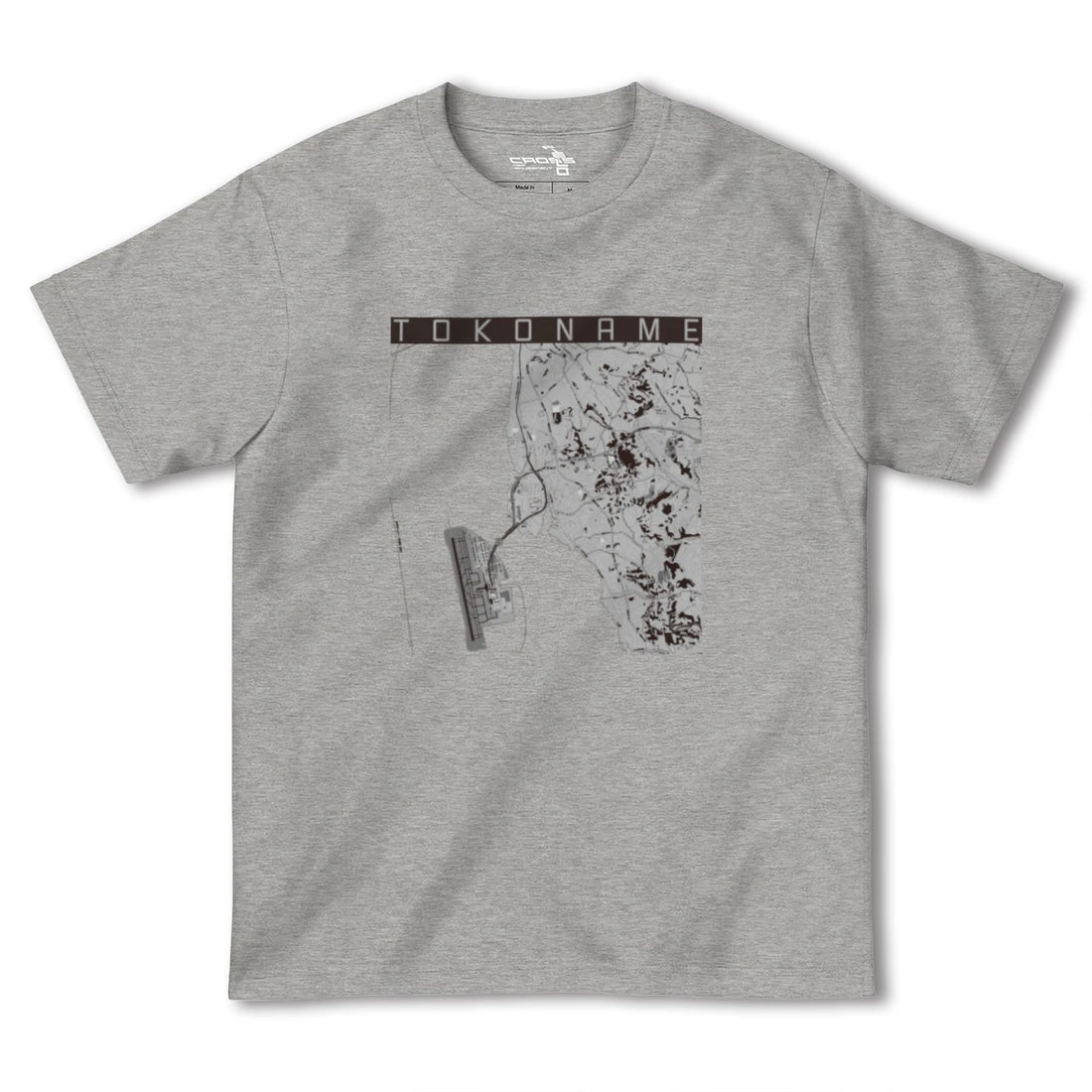 【常滑(愛知県)】地図柄ヘビーウェイトTシャツ