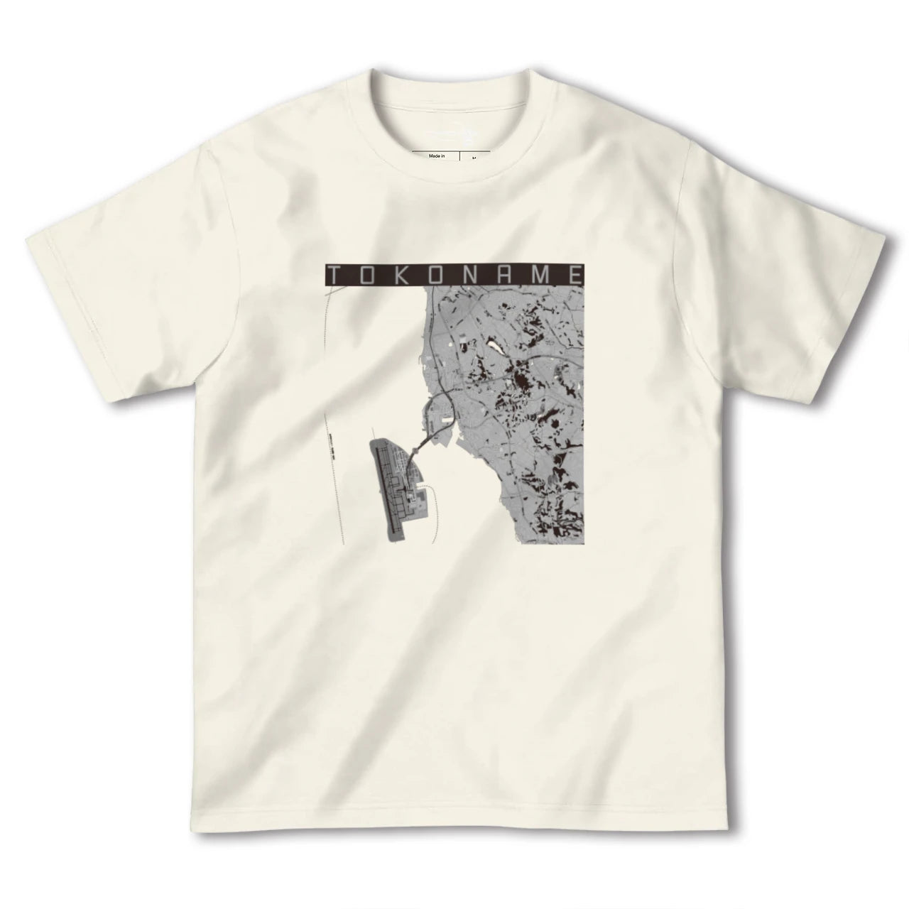 【常滑（愛知県）】地図柄ヘビーウェイトTシャツ