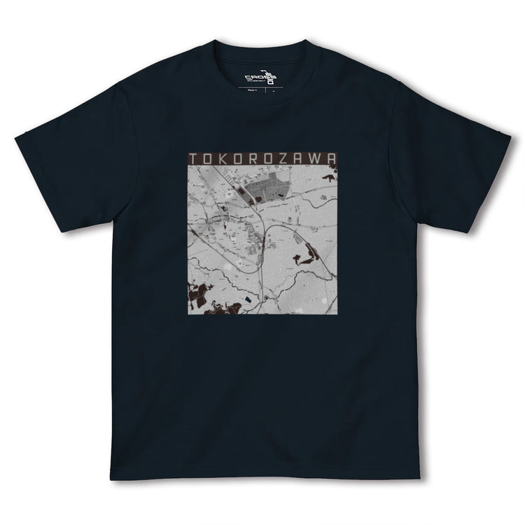 【所沢（埼玉県）】地図柄ヘビーウェイトTシャツ