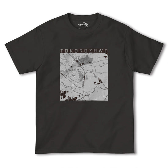 【所沢（埼玉県）】地図柄ヘビーウェイトTシャツ
