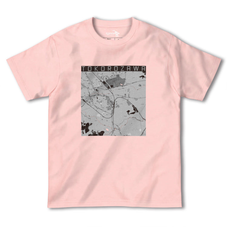 【所沢（埼玉県）】地図柄ヘビーウェイトTシャツ
