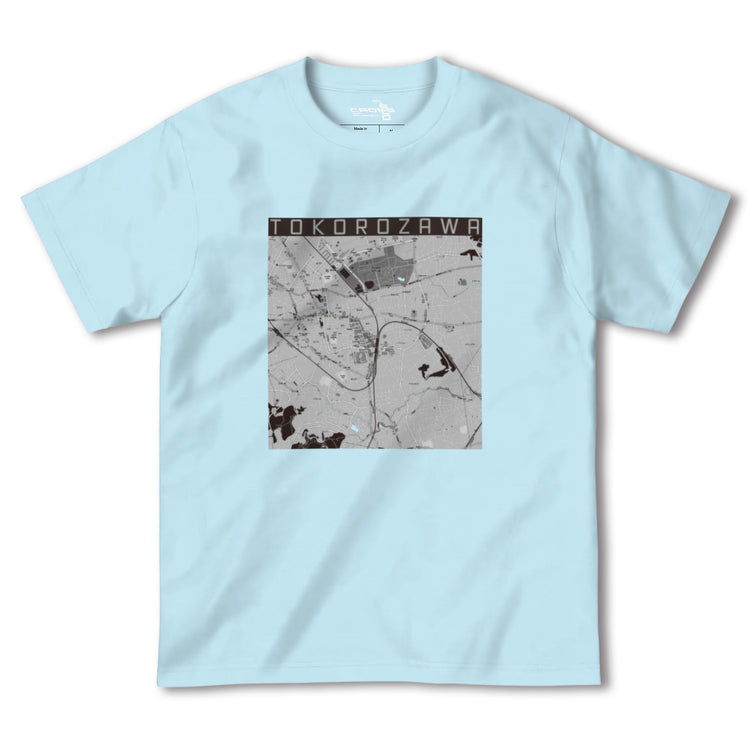 【所沢（埼玉県）】地図柄ヘビーウェイトTシャツ