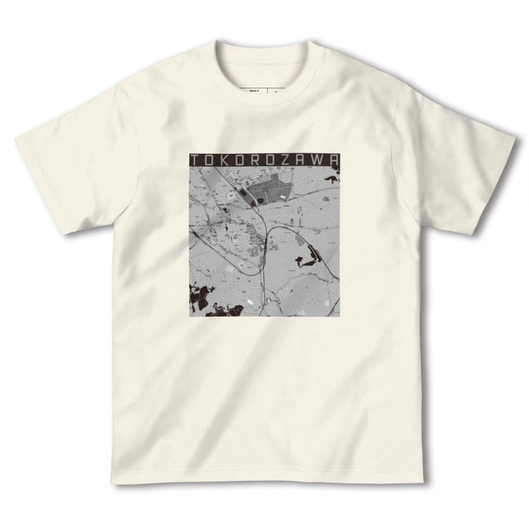 【所沢（埼玉県）】地図柄ヘビーウェイトTシャツ