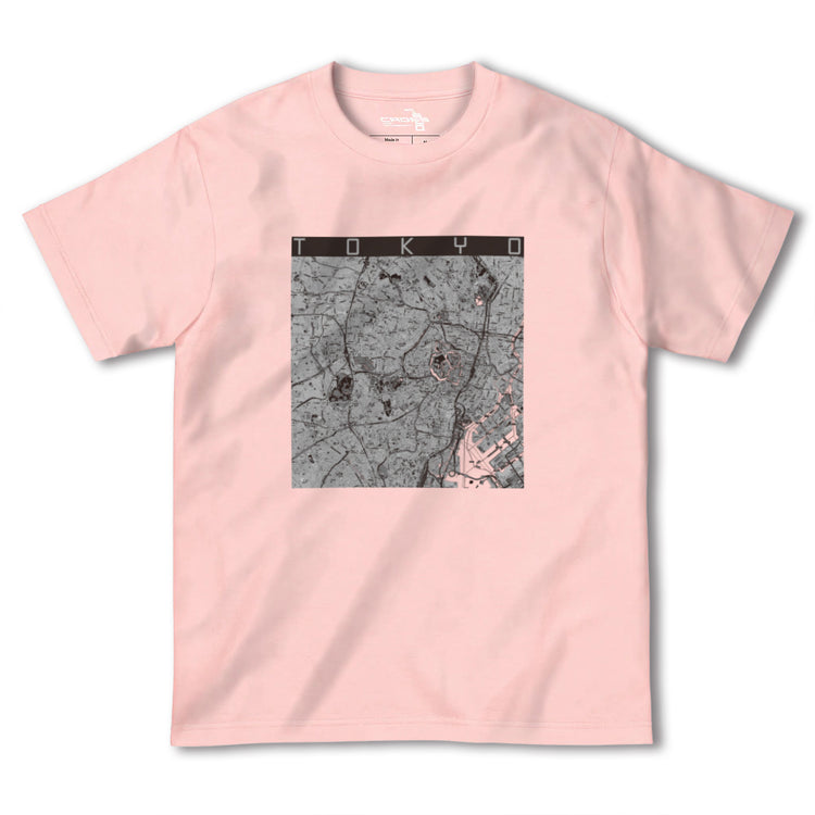 【東京2（東京都）】地図柄ヘビーウェイトTシャツ