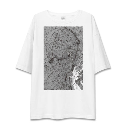 【東京2（東京都）】地図柄ビッグシルエットTシャツ