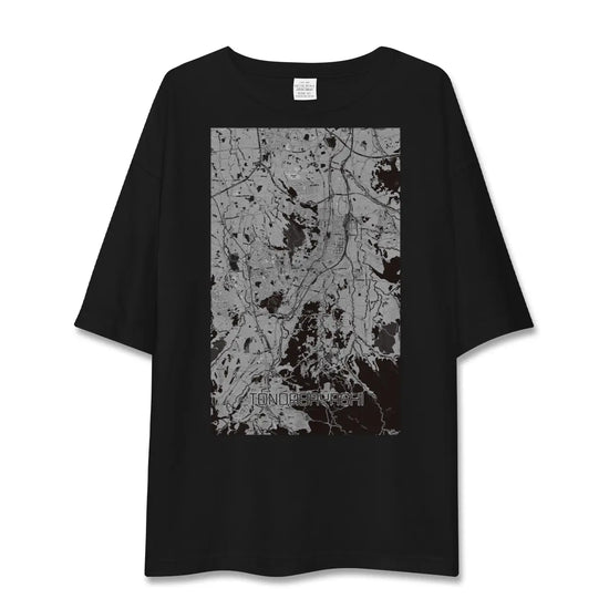 【富田林（大阪府）】地図柄ビッグシルエットTシャツ