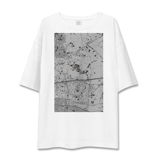 【豊島園（東京都）】地図柄ビッグシルエットTシャツ