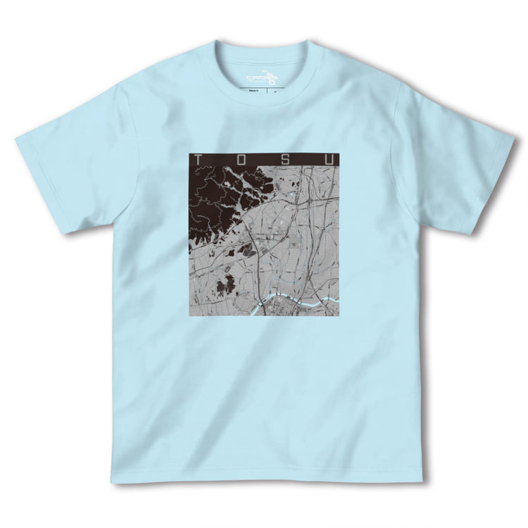 【鳥栖（佐賀県）】地図柄ヘビーウェイトTシャツ