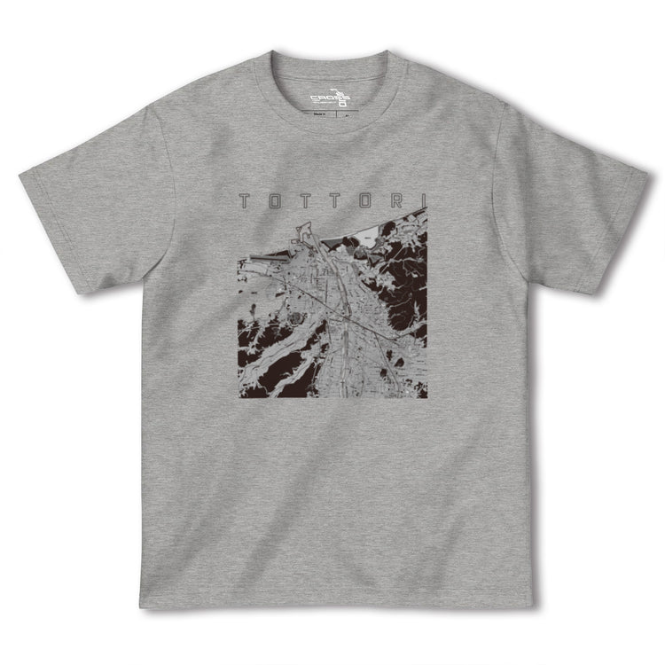【鳥取（鳥取県）】地図柄ヘビーウェイトTシャツ