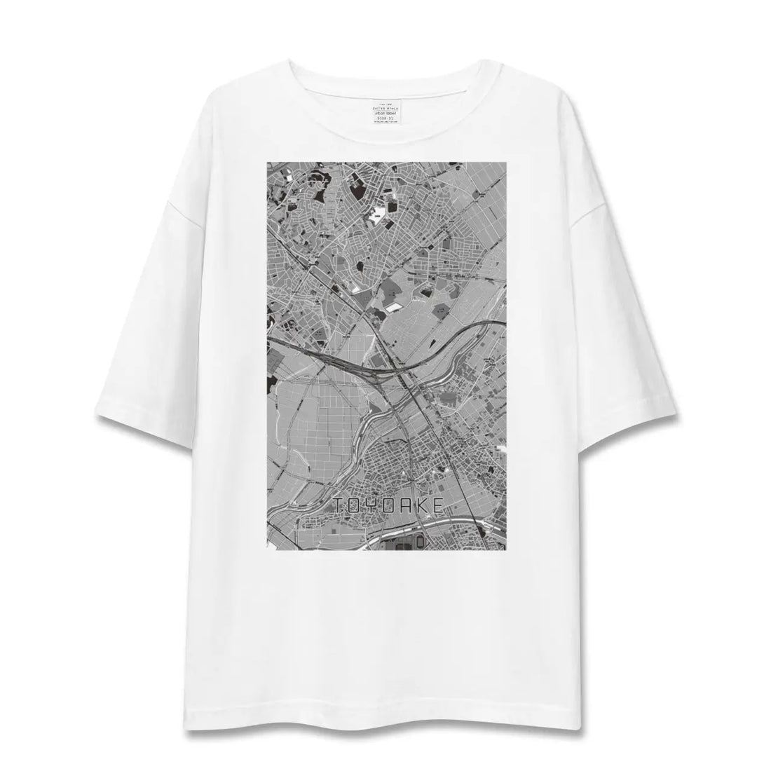 【豊明(愛知県)】地図柄ビッグシルエットTシャツ
