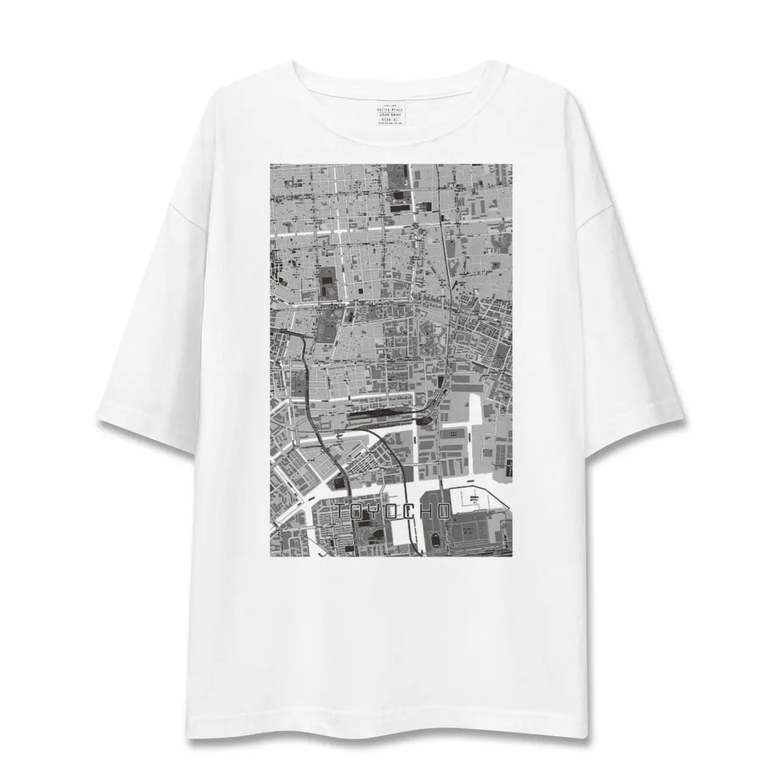 【東陽町（東京都）】地図柄ビッグシルエットTシャツ