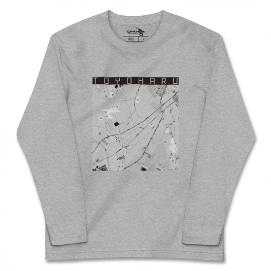 【豊春（埼玉県）】地図柄ロングスリーブTシャツ