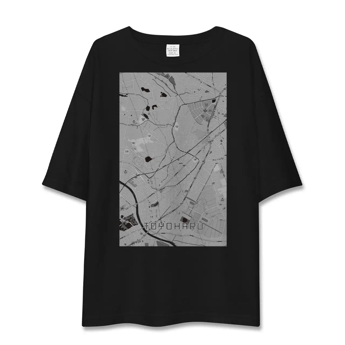 【豊春(埼玉県)】地図柄ビッグシルエットTシャツ
