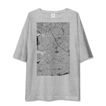 【豊橋（愛知県）】地図柄ビッグシルエットTシャツ