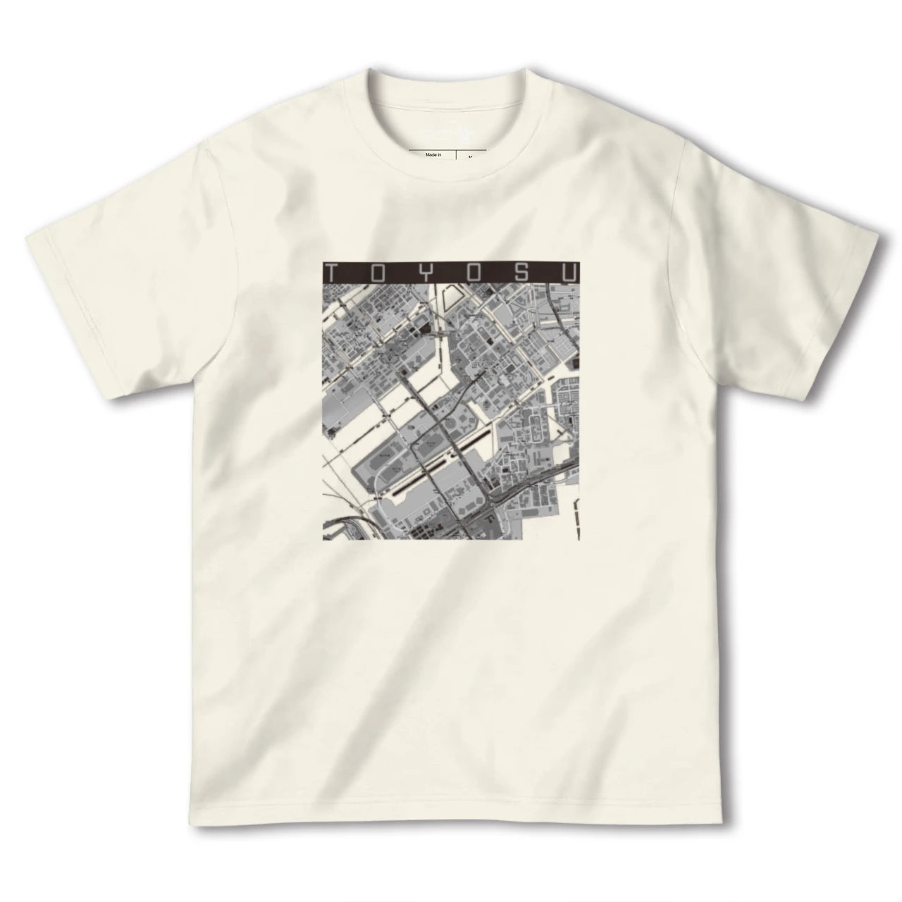 【豊洲（東京都）】地図柄ヘビーウェイトTシャツ