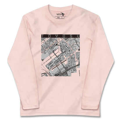 【豊洲（東京都）】地図柄ロングスリーブTシャツ