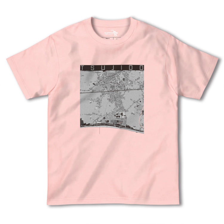 【辻堂（神奈川県）】地図柄ヘビーウェイトTシャツ