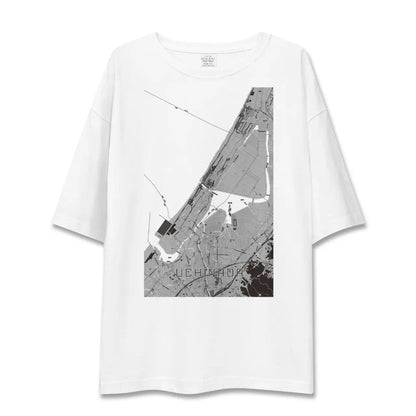 【内灘（石川県）】地図柄ビッグシルエットTシャツ