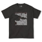 【バンクーバー（カナダ）】地図柄ヘビーウェイトTシャツ