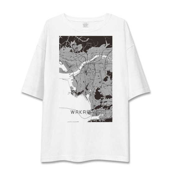 【和歌山（和歌山県）】地図柄ビッグシルエットTシャツ