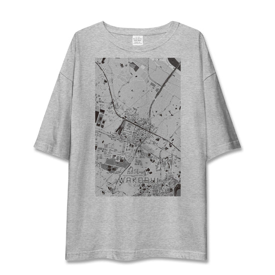 【和光市（埼玉県）】地図柄ビッグシルエットTシャツ