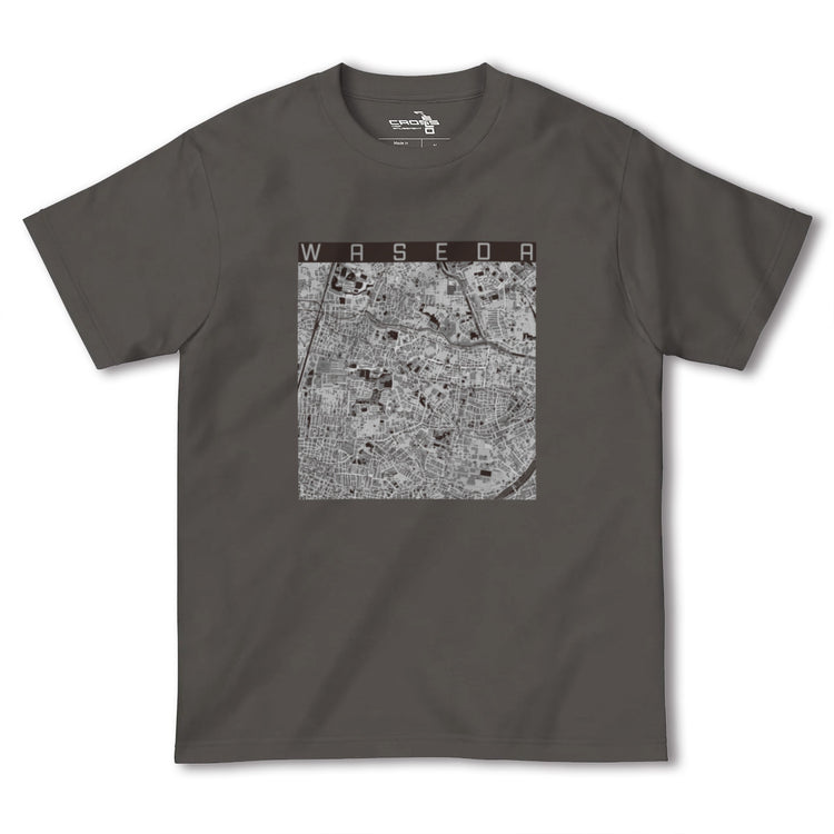 【早稲田（東京都）】地図柄ヘビーウェイトTシャツ