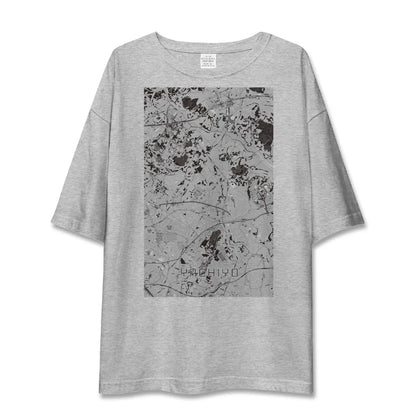 【八千代（千葉県）】地図柄ビッグシルエットTシャツ