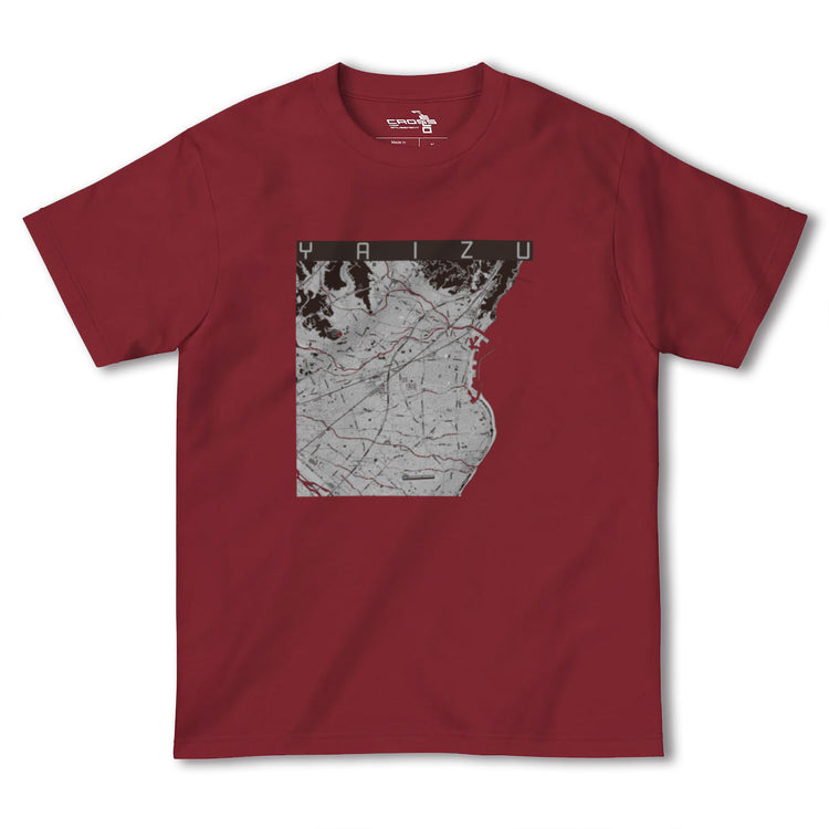 【焼津（静岡県）】地図柄ヘビーウェイトTシャツ