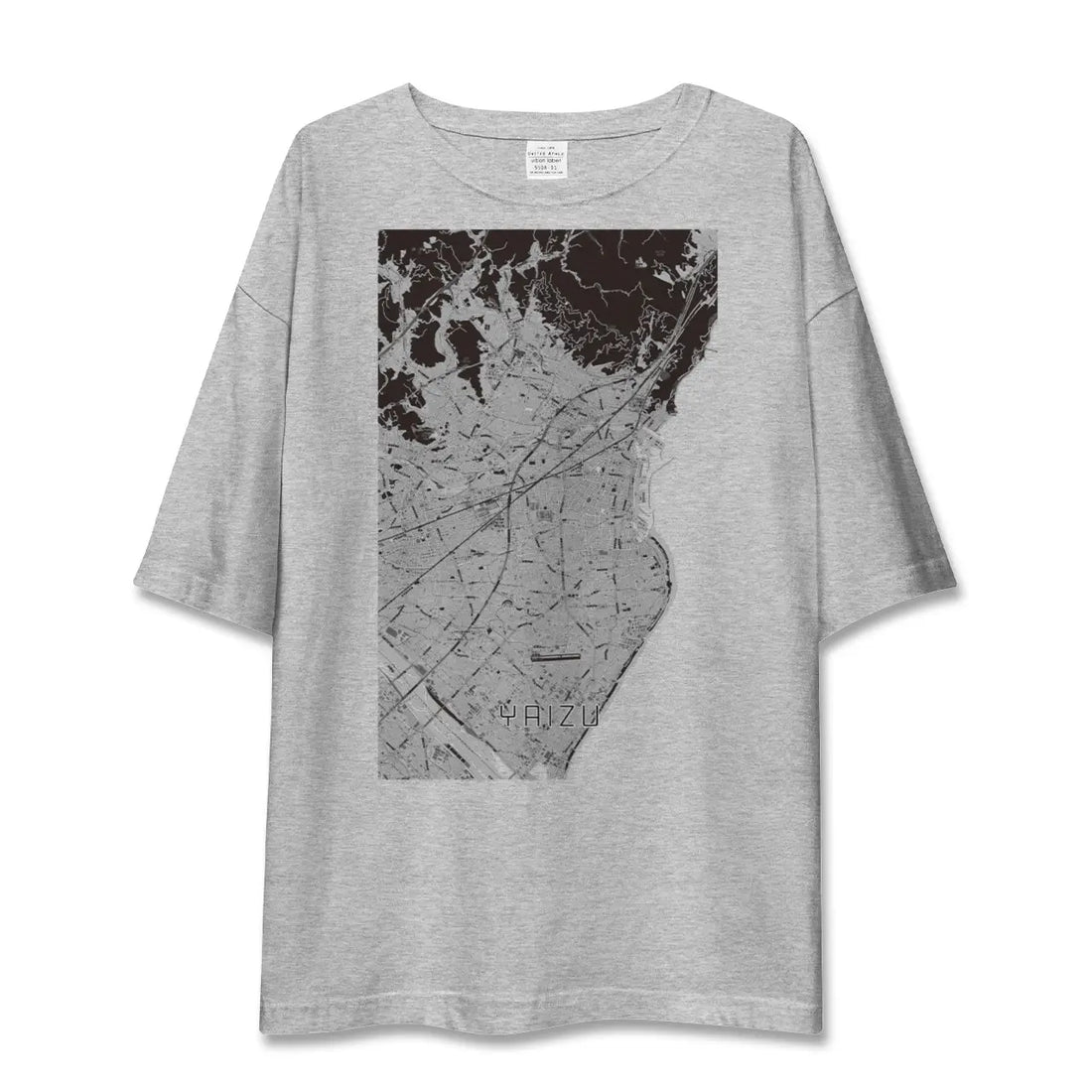 【焼津（静岡県）】地図柄ビッグシルエットTシャツ