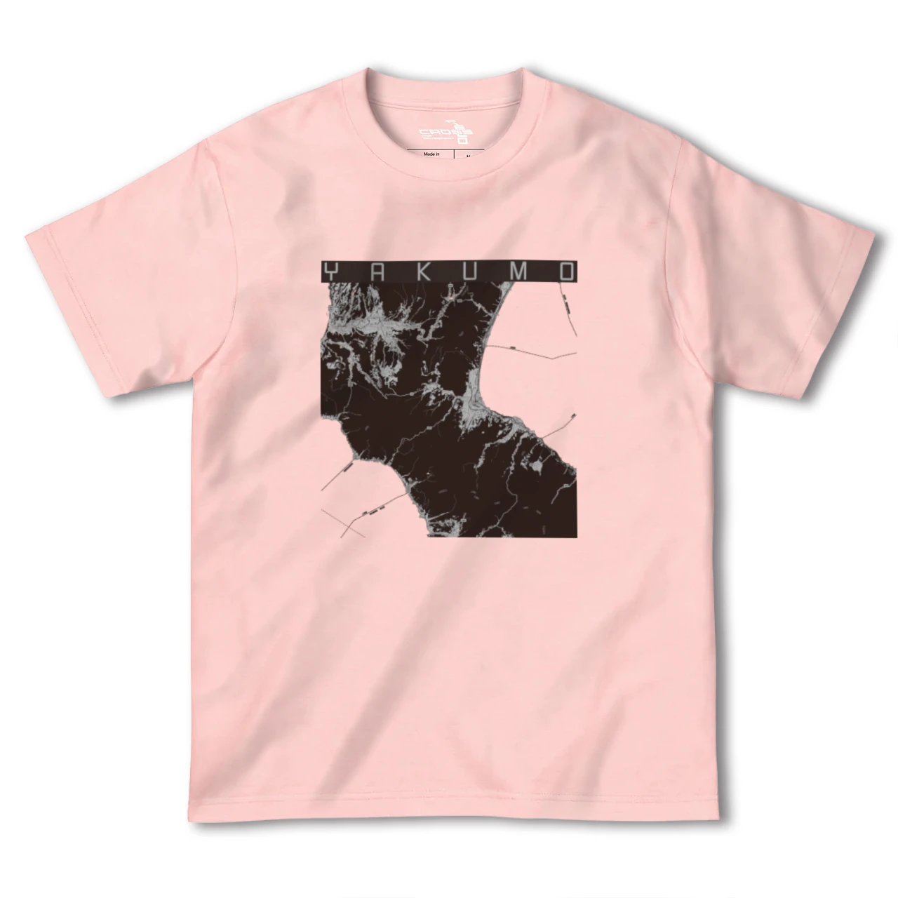 【八雲（北海道）】地図柄ヘビーウェイトTシャツ