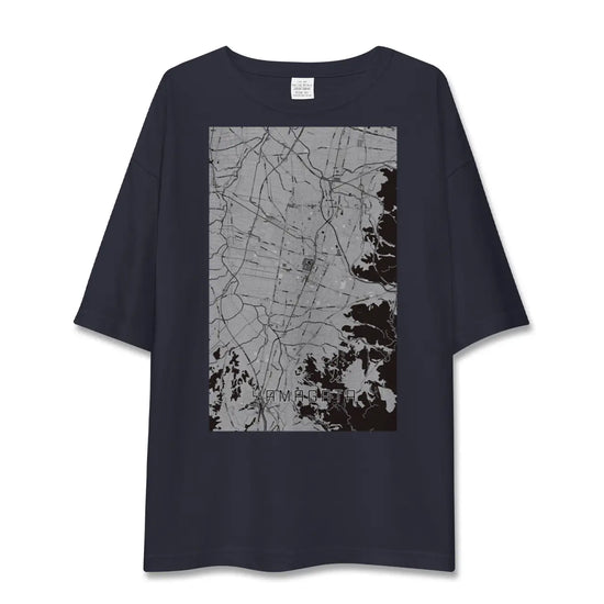 【山形（山形県）】地図柄ビッグシルエットTシャツ