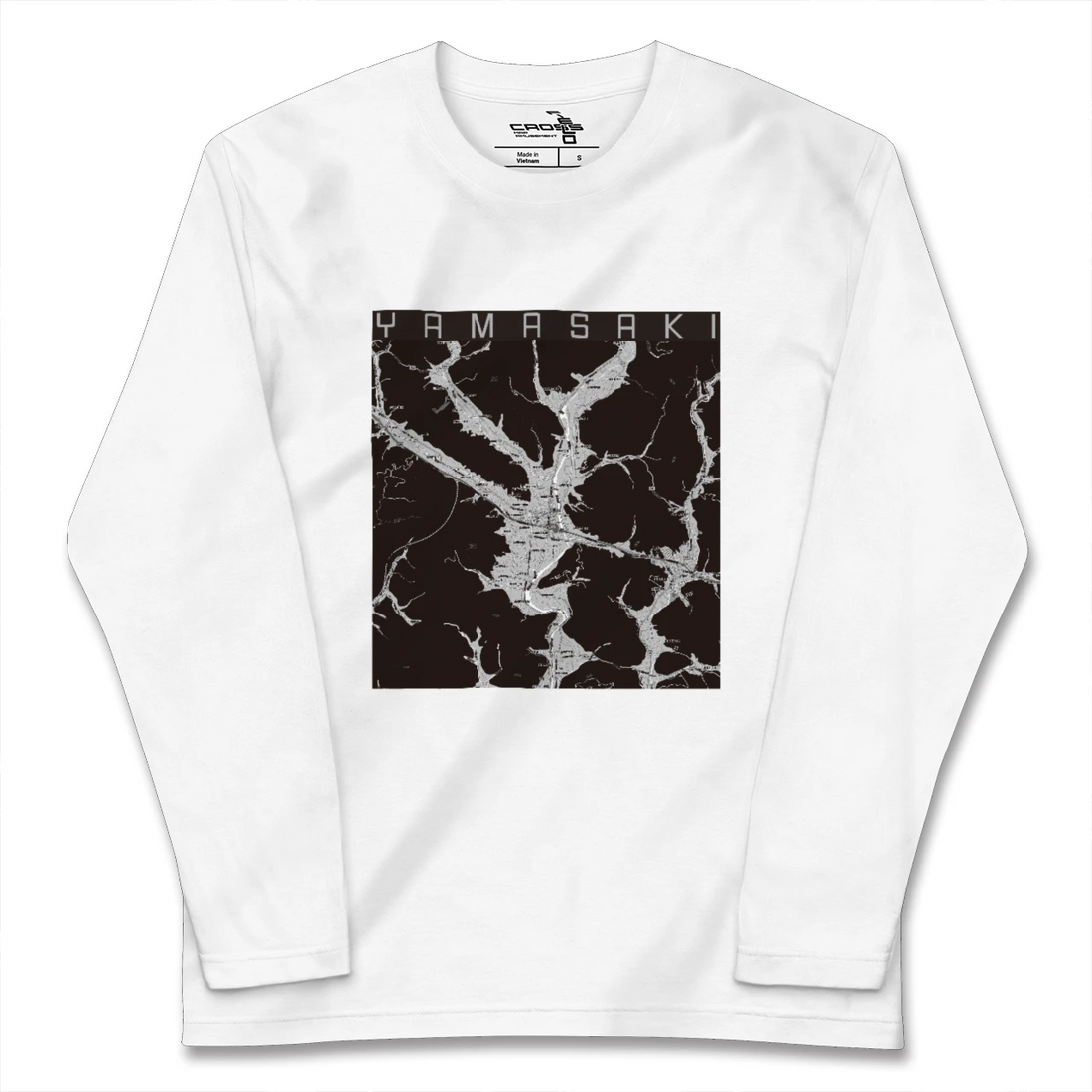 【山崎(兵庫県)】地図柄ロングスリーブTシャツ