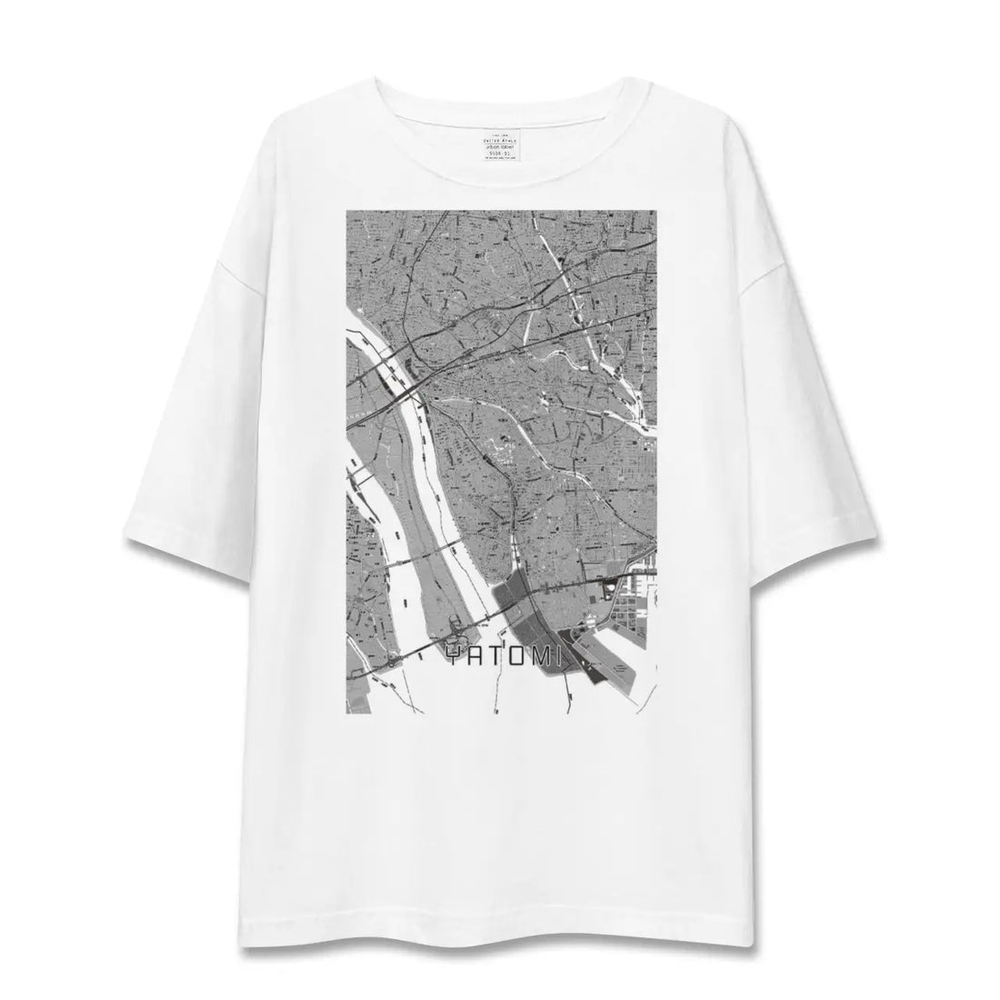【弥富（愛知県）】地図柄ビッグシルエットTシャツ