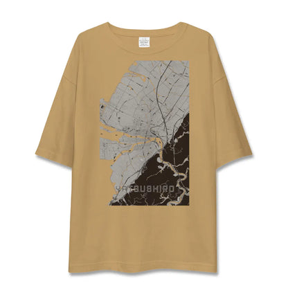 【八代（熊本県）】地図柄ビッグシルエットTシャツ