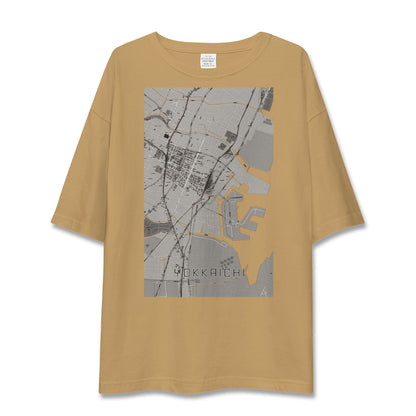 【四日市（三重県）】地図柄ビッグシルエットTシャツ