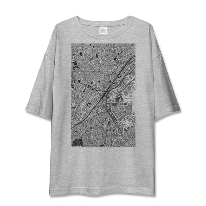【横浜2（神奈川県）】地図柄ビッグシルエットTシャツ