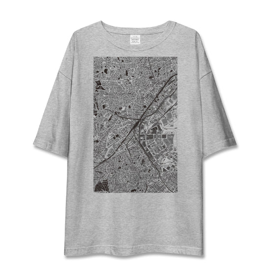 【横浜2（神奈川県）】地図柄ビッグシルエットTシャツ