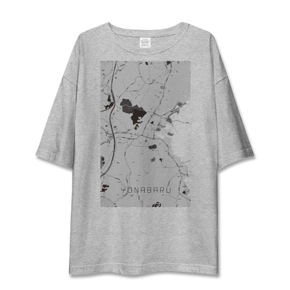 【与那原（沖縄県）】地図柄ビッグシルエットTシャツ