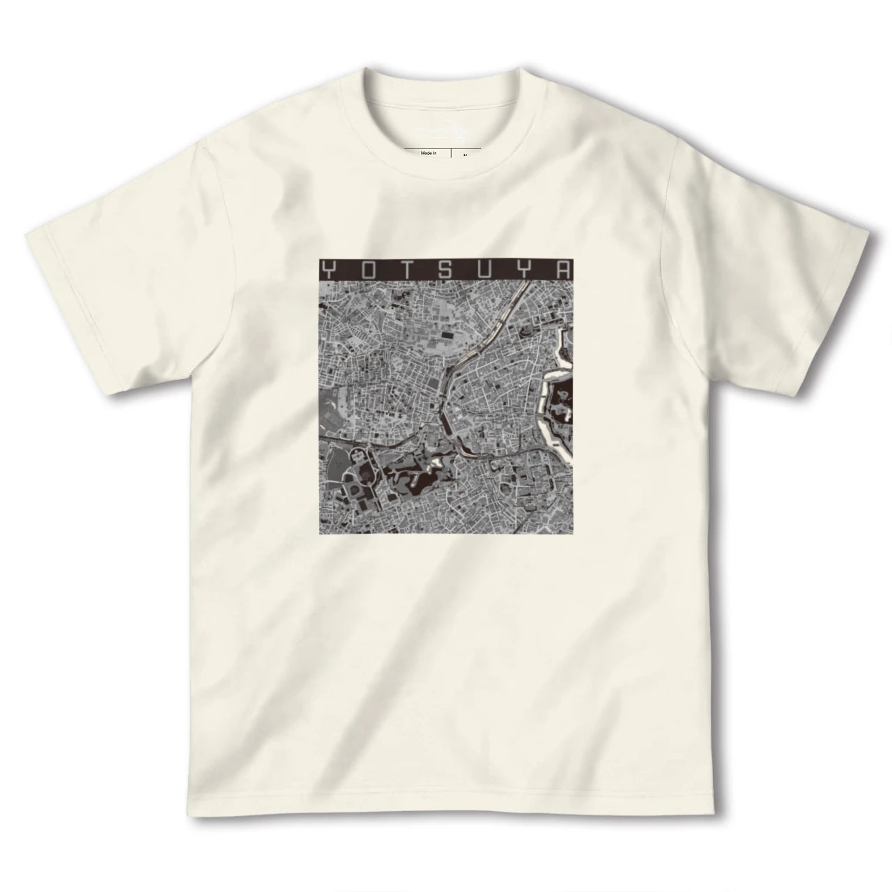 【四ツ谷（東京都）】地図柄ヘビーウェイトTシャツ
