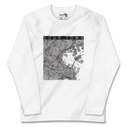 あなたの街】地図柄ロングスリーブTシャツ – クロスフィールド