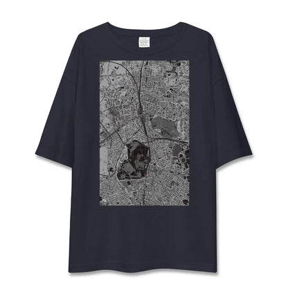 【代々木（東京都）】地図柄ビッグシルエットTシャツ