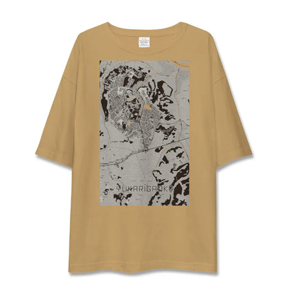 【ユーカリが丘（千葉県）】地図柄ビッグシルエットTシャツ