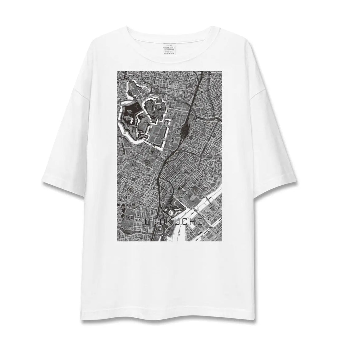 【有楽町（東京都）】地図柄ビッグシルエットTシャツ