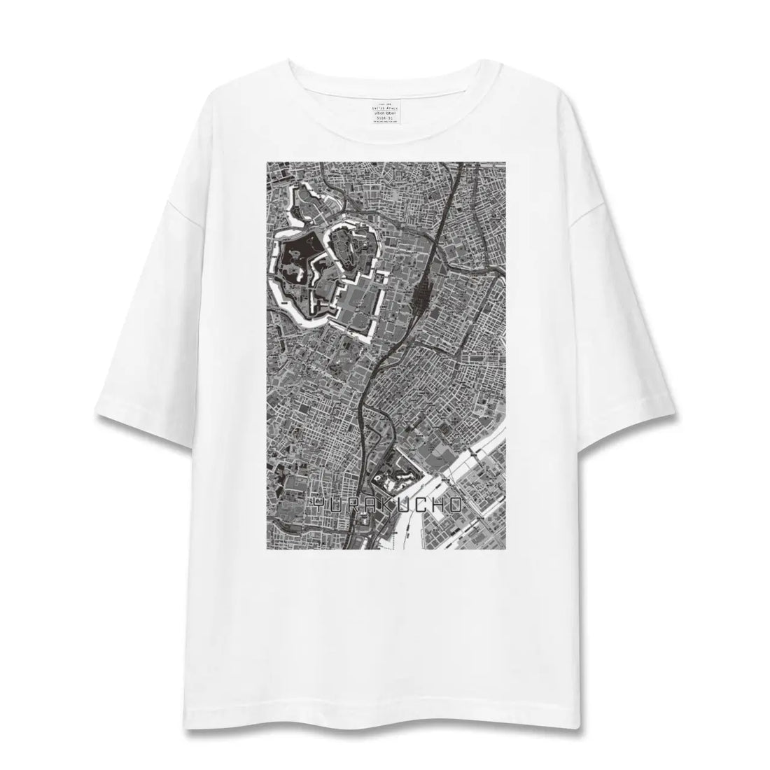 【有楽町(東京都)】地図柄ビッグシルエットTシャツ