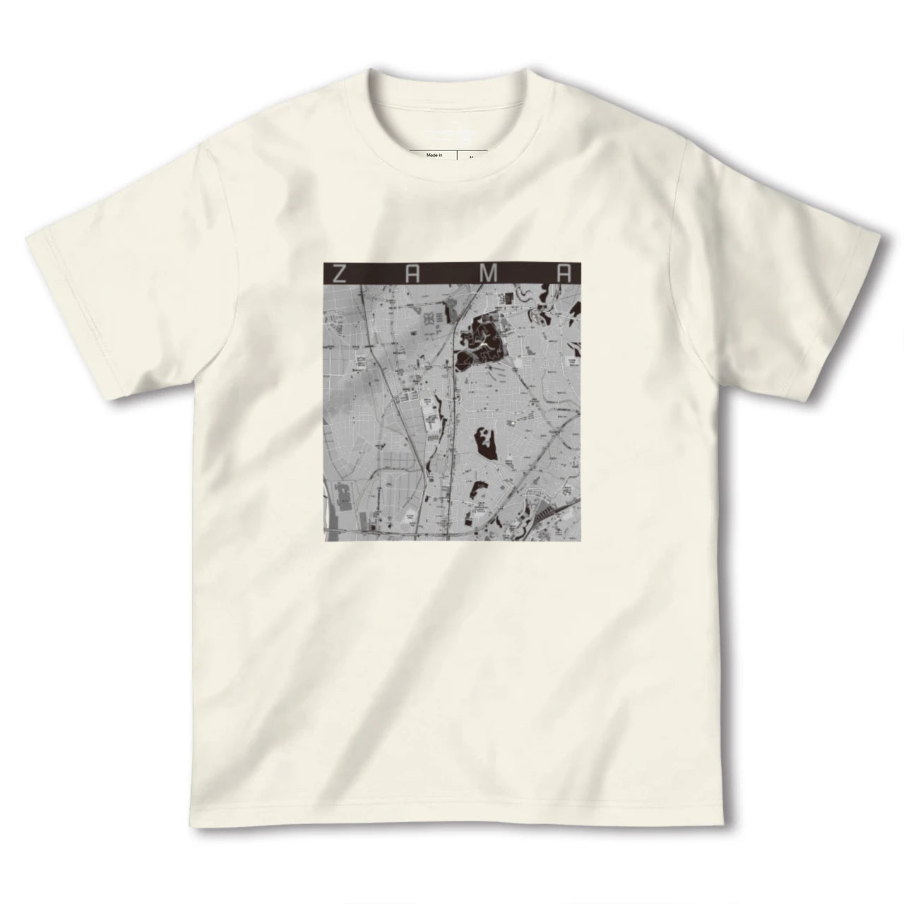 【座間（神奈川県）】地図柄ヘビーウェイトTシャツ